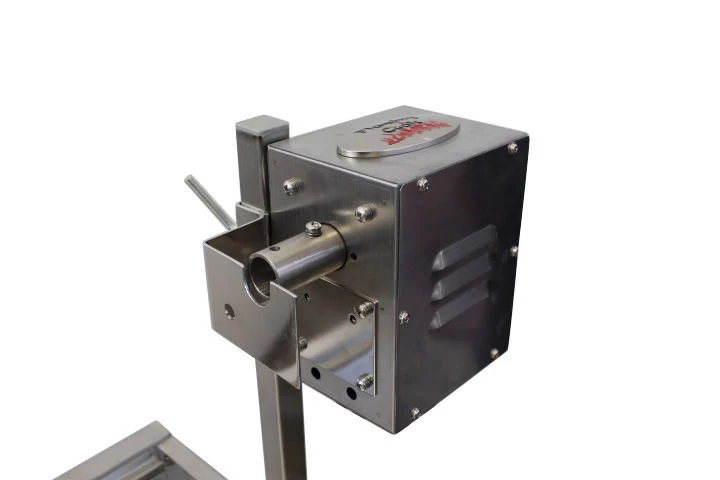 Large Stainless Steel Spit Roaster Rotisserie Charcoal BBQ Grill 30kg Motor 2 Ye - Image 6