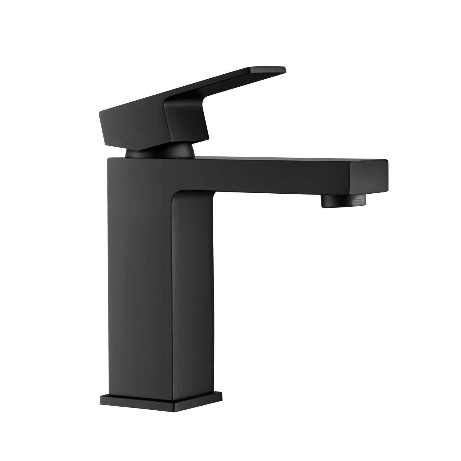 ACA Black Bathroom Mixer Taps Square Basin Tap Brass Faucet WELS & WATERMARK - Image 8