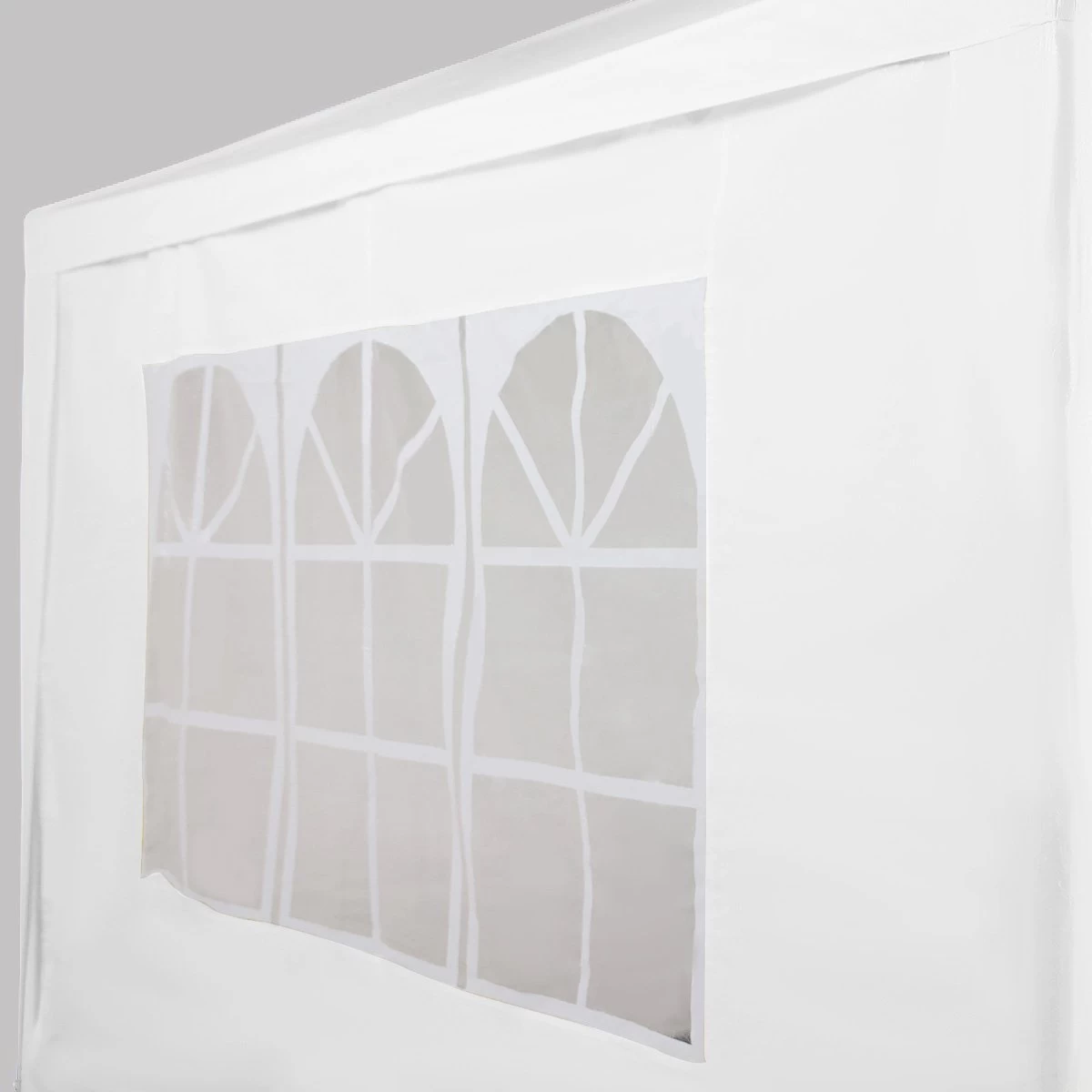 New White 3x3 Gazebo Party Tent Event Marquee Awning Outdoor Pavilion Canopy - Image 8