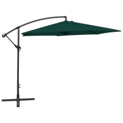 Cantilever Umbrella 3 M Green VidaXL