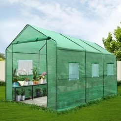 Greenfingers Greenhouse Green House 3.5X2X2M Garden Shed