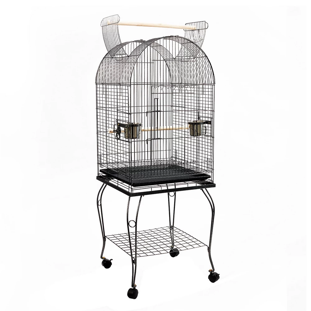 I.Pet Bird Cage Pet Cages Aviary 150CM Large Travel Stand Budgie Parrot Toys - Image 2