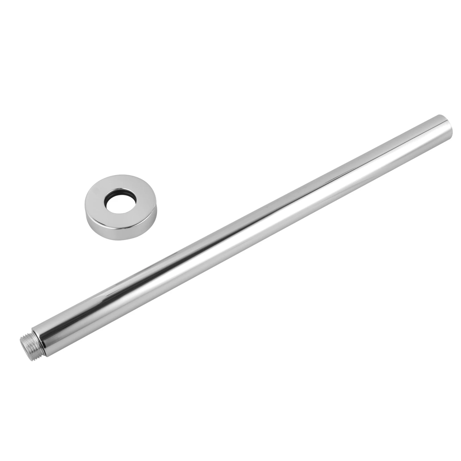 ACA Stainless Steel Ceiling Shower Extension Arm 40cm - Image 3