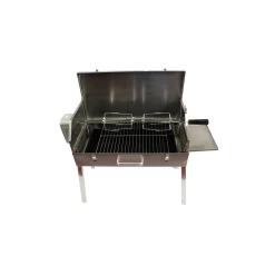 Portable Briefcase Rotisserie Spit Stainless Steel Body - Very Portable (folds Up) - PRS-3065