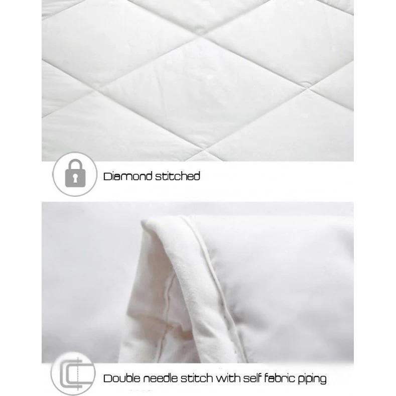 Single Japara Cotton & Merino Quilt 200GSM - Image 3