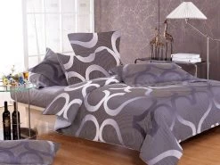 Soney King Size Bed Quilt Doona Duvet Cover & Pillow Cases Set