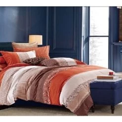 Windsor Love Design 100% Cotton Quilt Cover Set 300TC